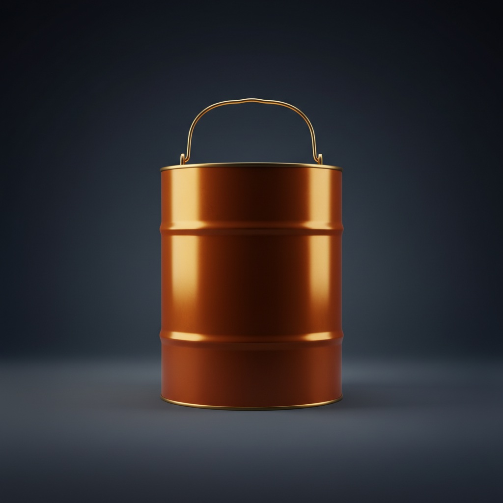 Envases de lubricante industrial